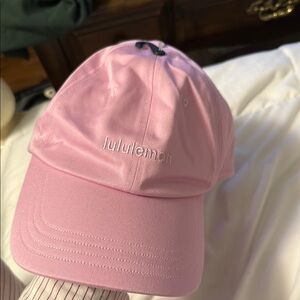 lululemon athletica Pink Baseball Hat Casual Cotton Blend
